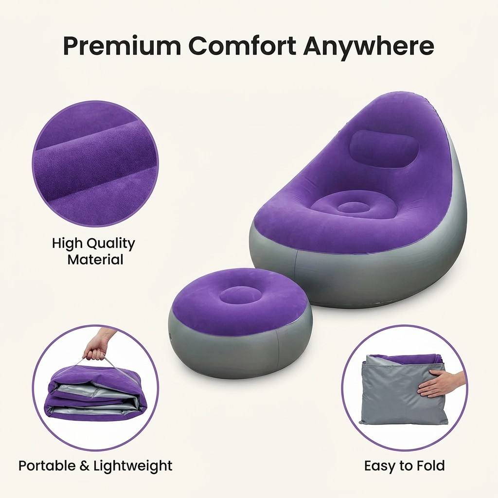 Inflatable Outdoor Sofa